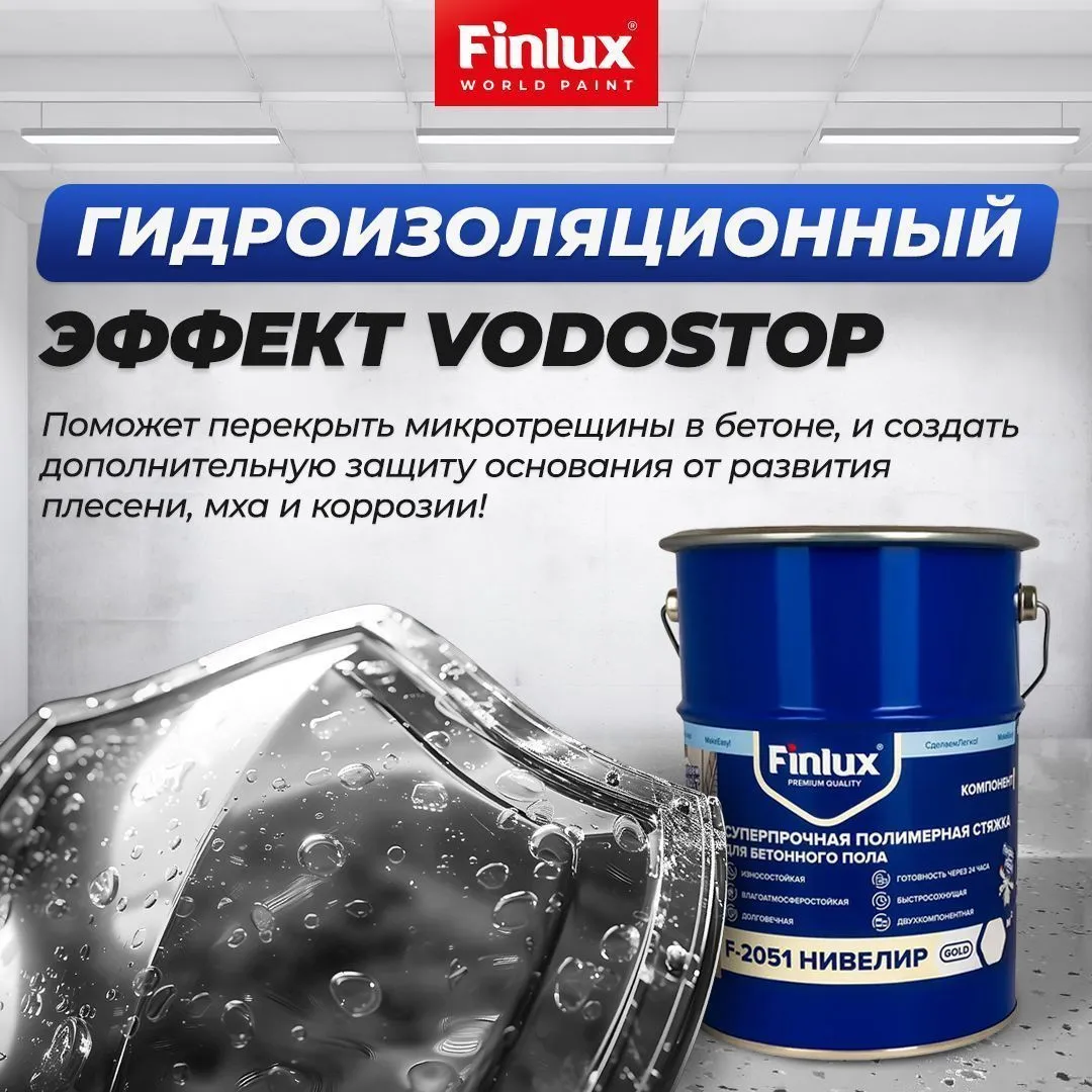 Finlux F-2051 Нивелир -ремонтный состав для полиуретановых полов